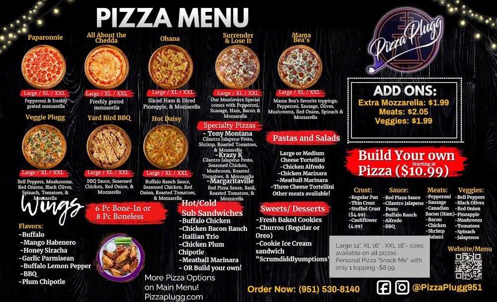 Pizza Plugg Menu image 1